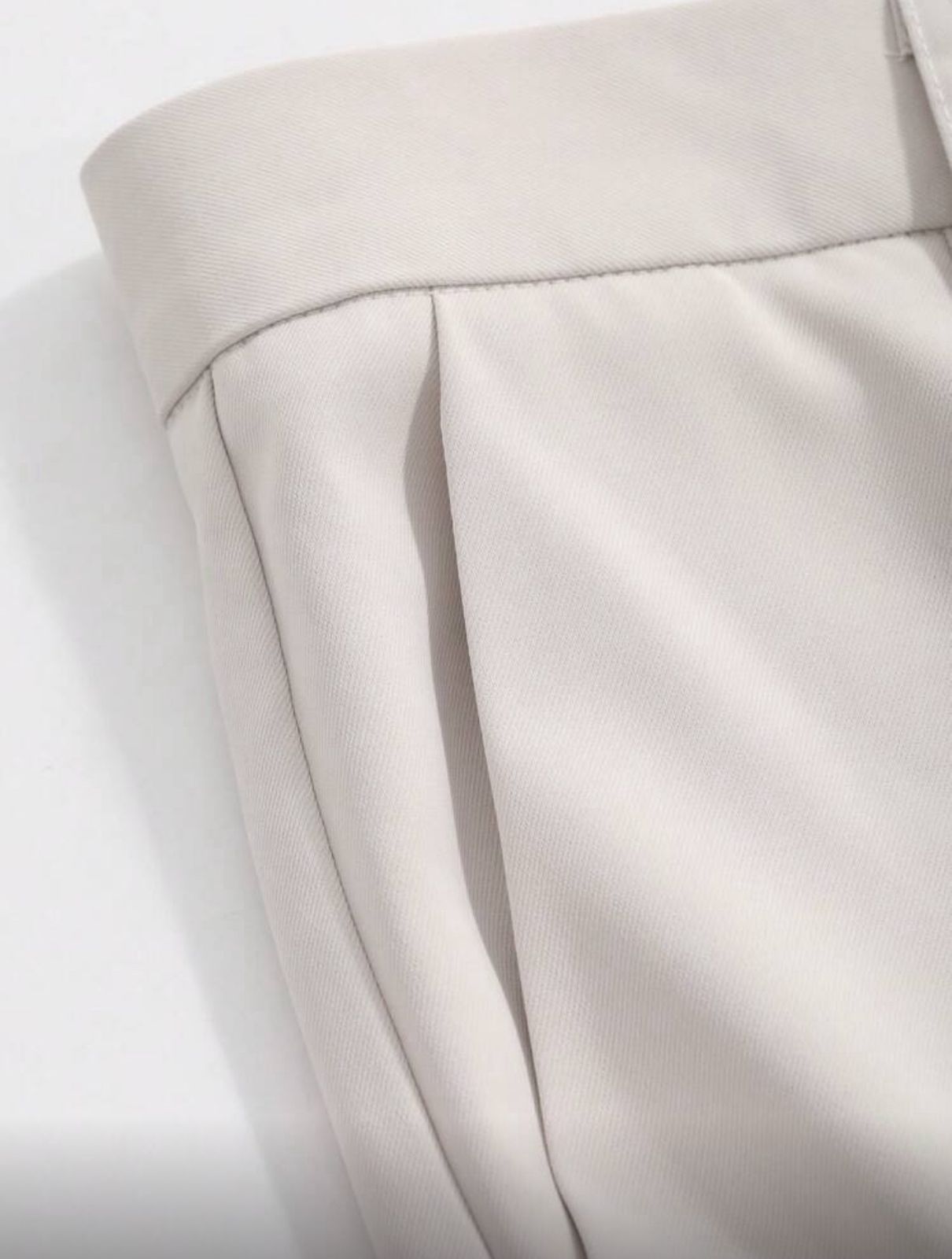 Men's Plain Color Simple Daily Suit Pants For All Seasons