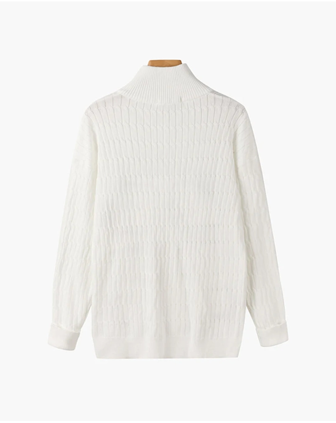 Zipped Cable Swater