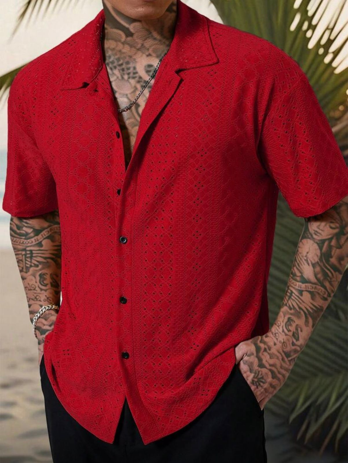 Homme Men's Vacation Casual Style