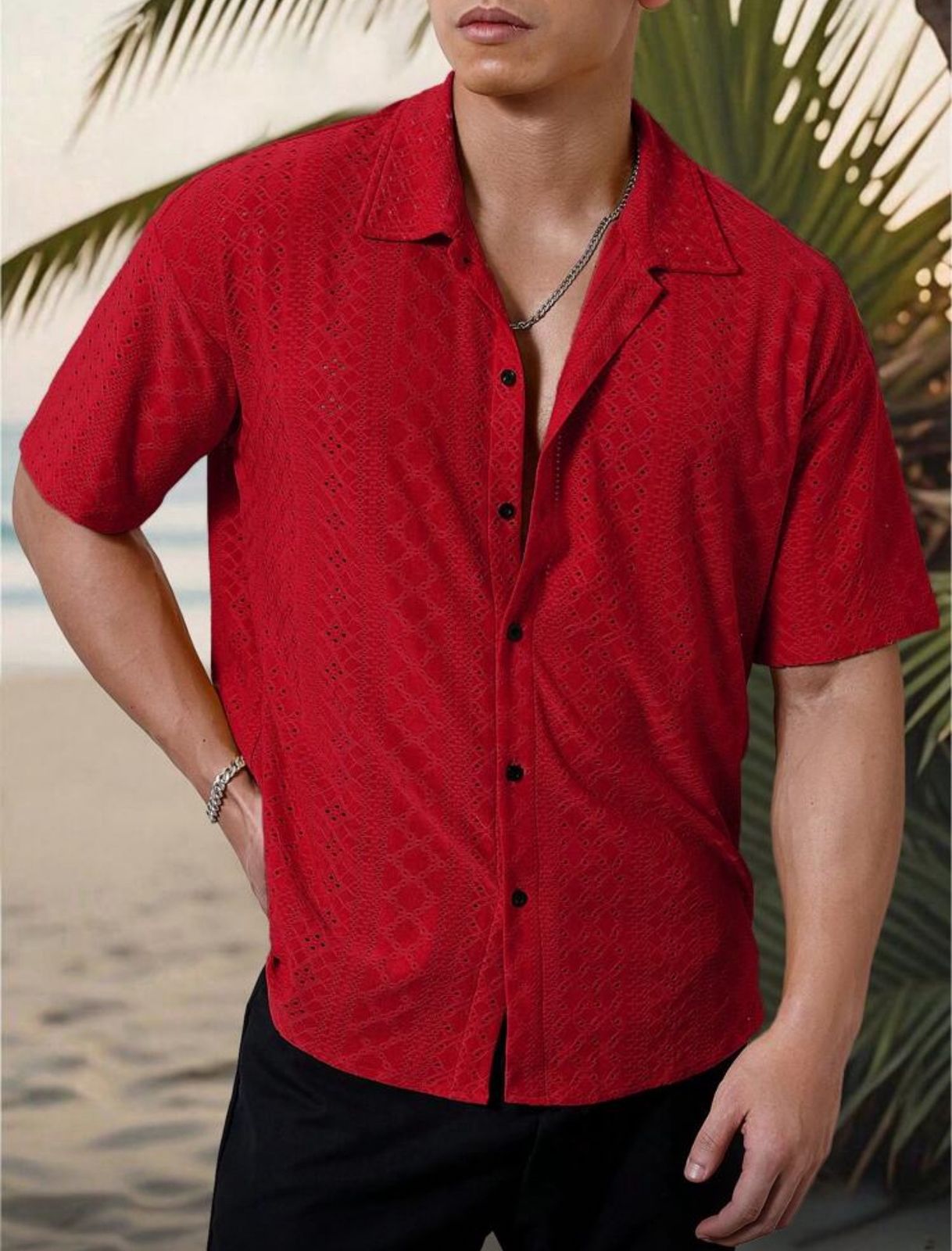 Homme Men's Vacation Casual Style