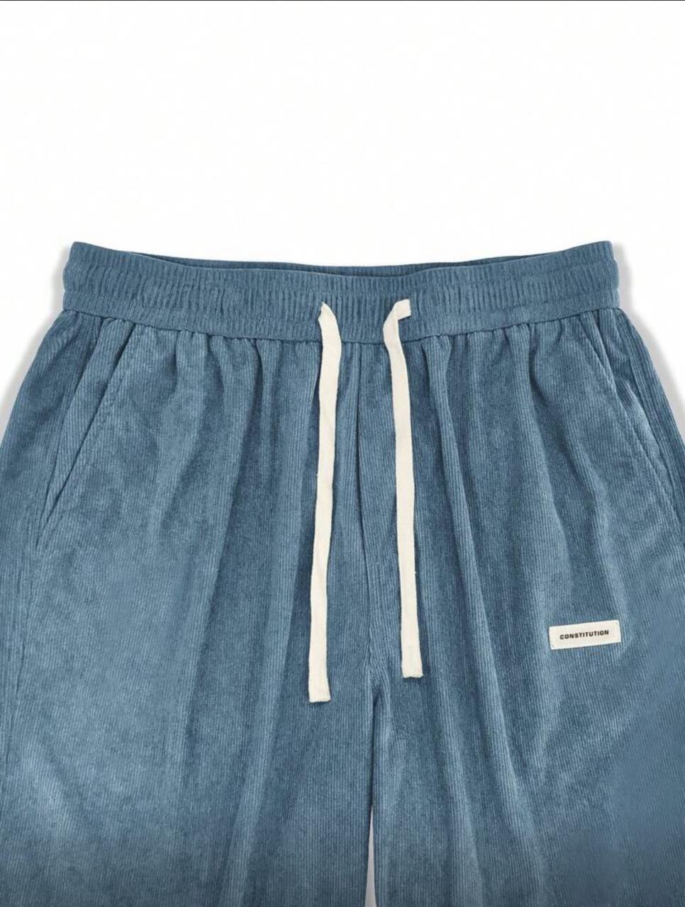 Claim Dot Men's Solid Color Casual Everyday Trousers Men's Streetwear Pants