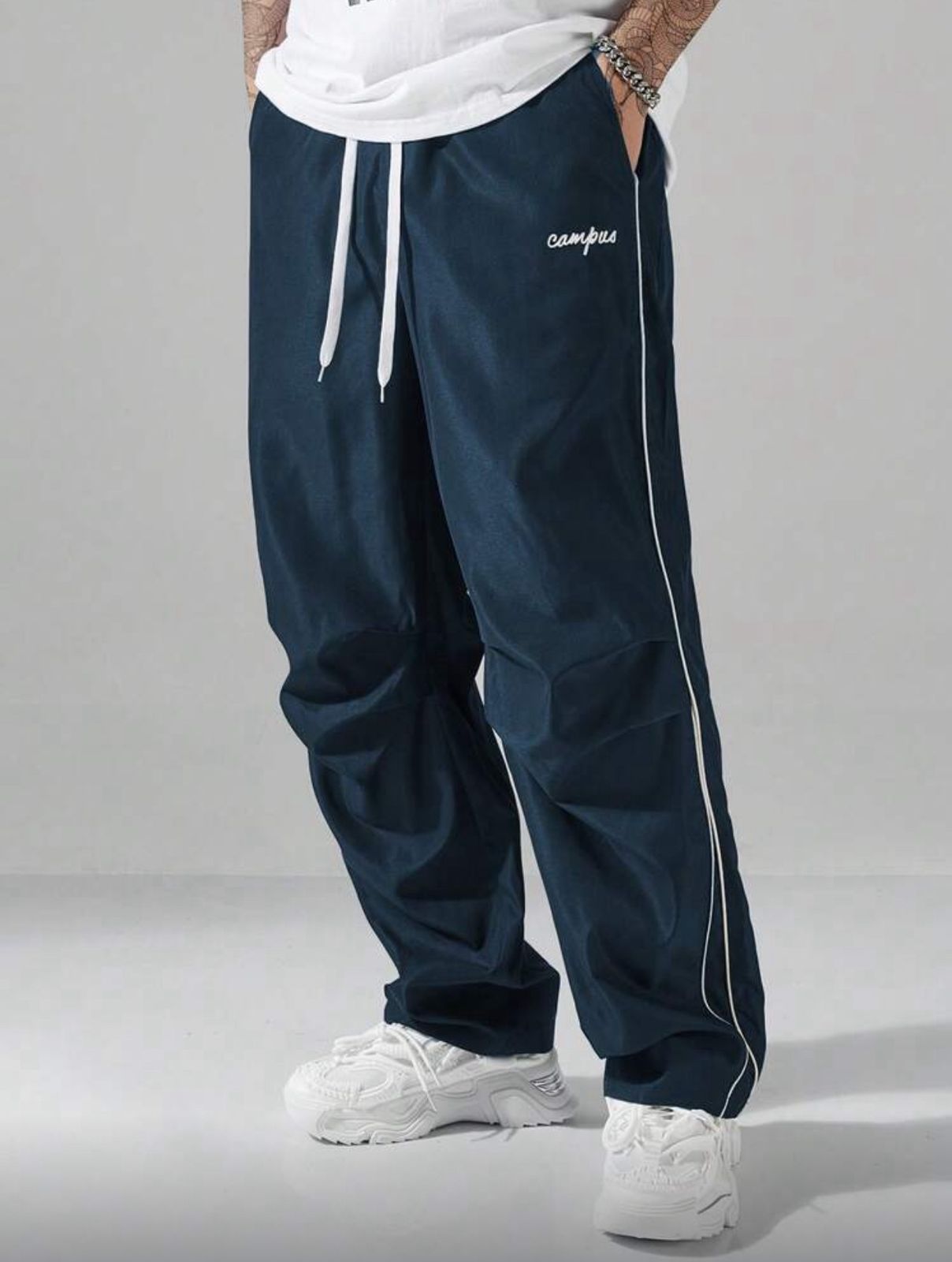 Hypemode Men's Street Collegiate Style Pants, Fall