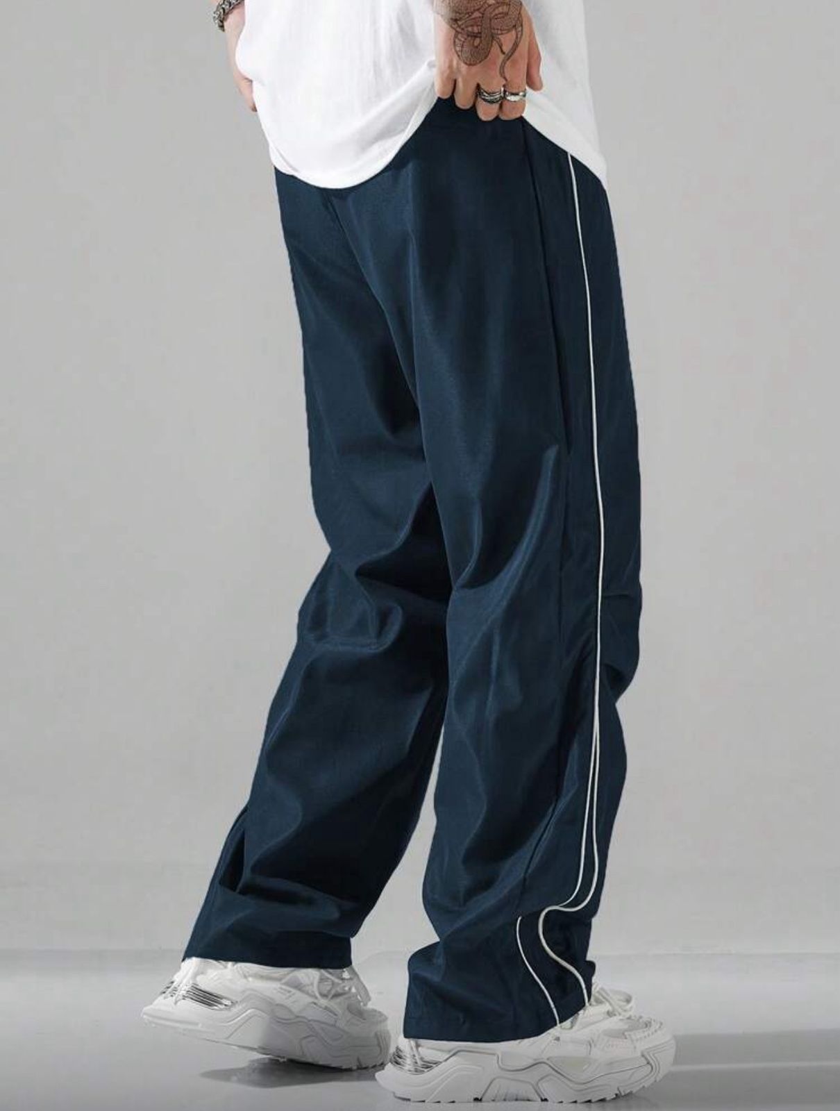 Hypemode Men's Street Collegiate Style Pants, Fall